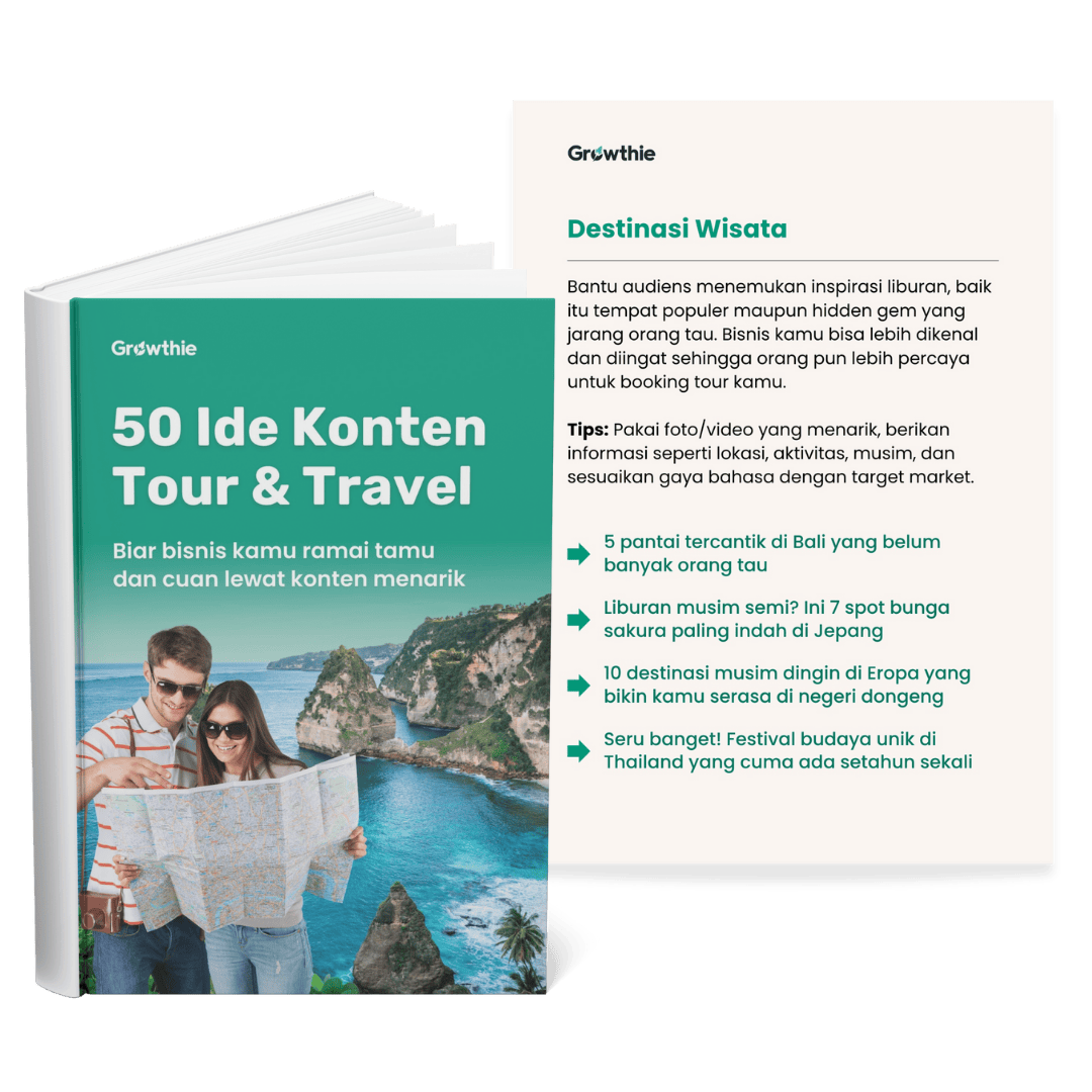 E-Book 50 Ide Konten Tour & Travel